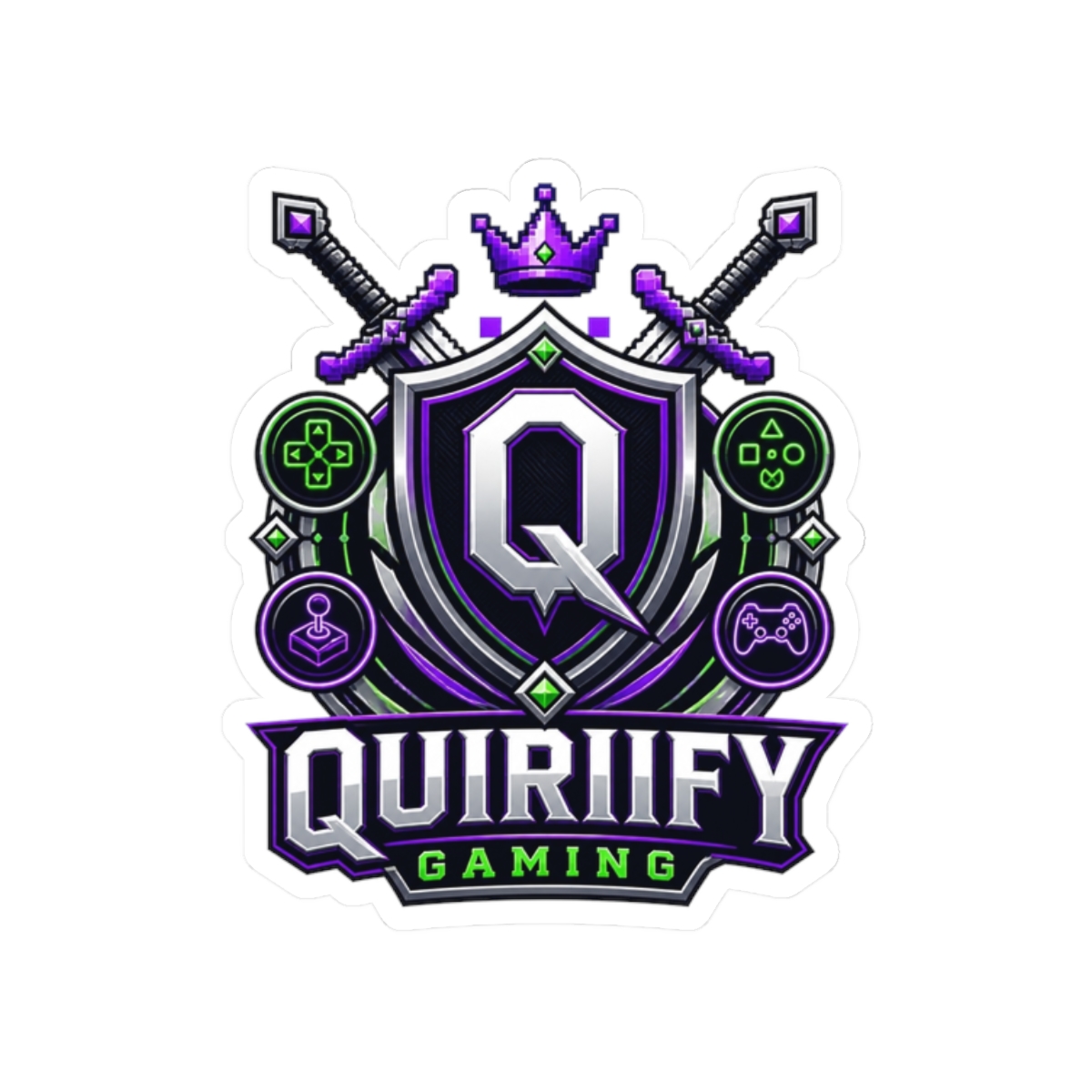 quiriify As Its Focal Sticker - Official Stickers merchandise